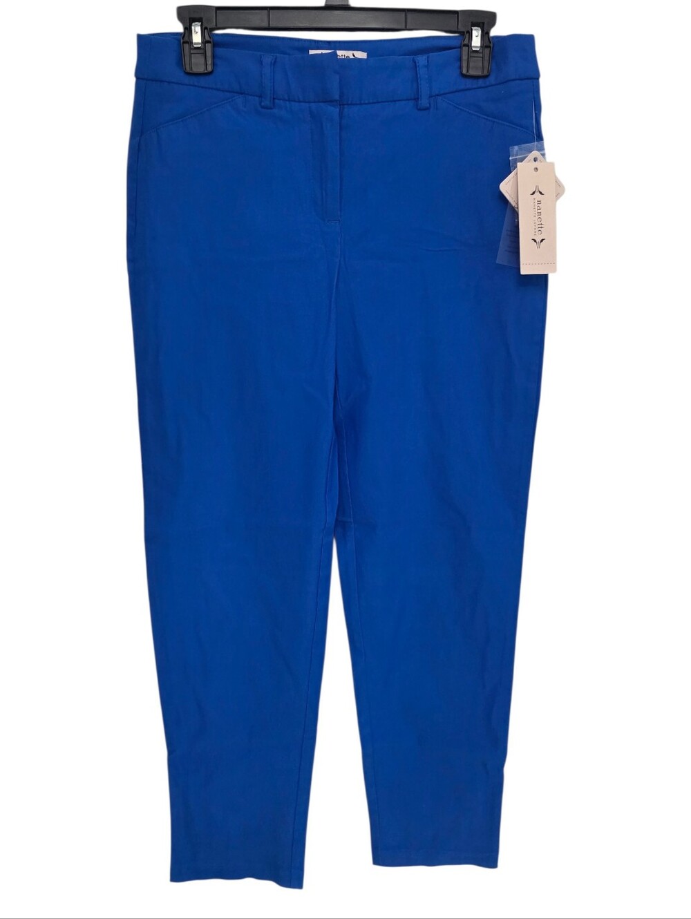 Nanette Lepore Women's Skinny Leg Pants Victorua Blue Size 4